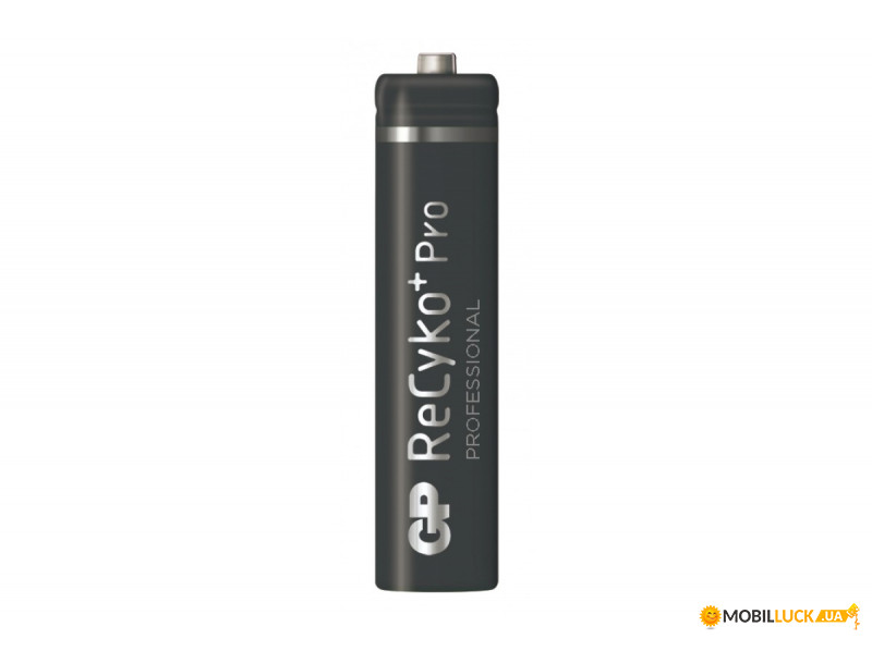  GP Recyko+ Pro 800 (GP85AAAHCB), Ni-MH AAA, 800mAh, 1.2V, 2.4A, LSD70-5, Bulk