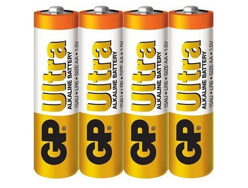  GP ULTRA ALKALINE 1.5V 15AU-2DP40 LR6, AA (4 .) (CZ2715AU-2DP4)