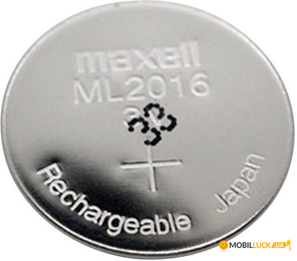    Maxell ML2016, 3V, 25mAh