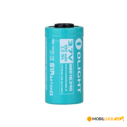  Olight 16340 550mAh Li-ion 1 ORB-16C05-10C