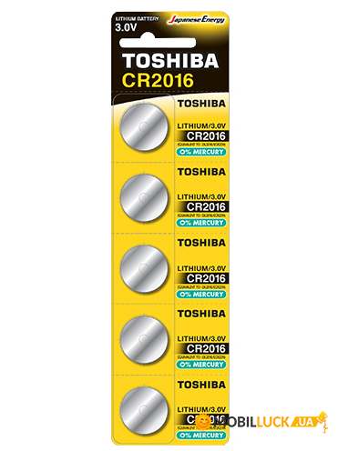  Toshiba CR2016 BL 5