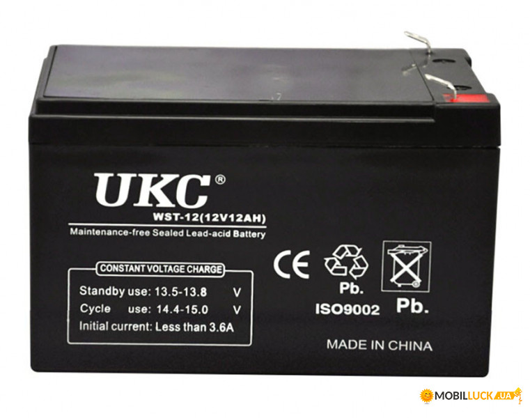  UKC 12V 12Ah WST-12 RC201502