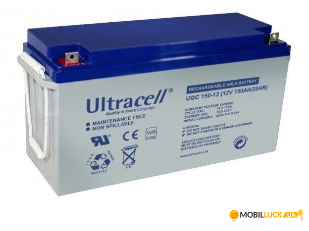   Ultracell UCG150-12  GEL 12 V 150 Ah (UCG150-12/28067)