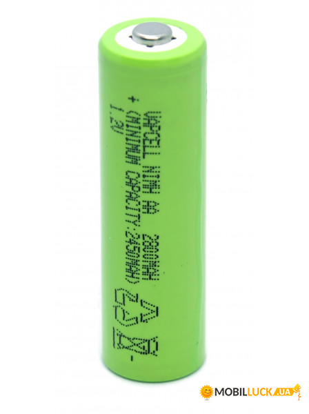  Vapcell AA2800 (V28), AA/(HR6), 2800mAh, Ni-MH, , Green