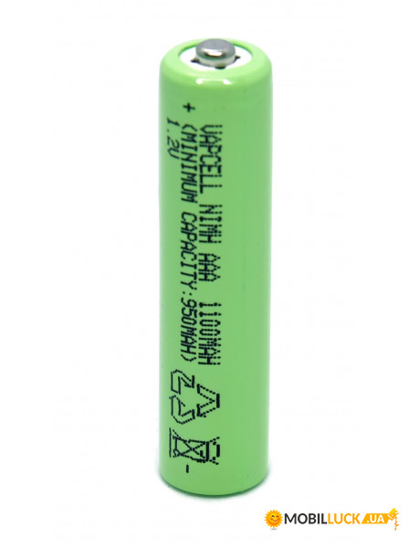  Vapcell AAA1100 (P11), AAA/(R03), 1100mAh, Ni-MH, , Green