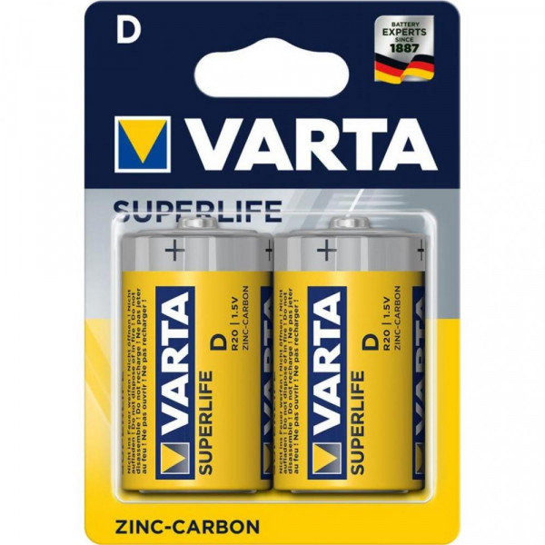  Varta Superlife Mono BLI 2 (02020101412)