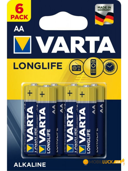   Varta Longlife 4106, AA/(HR6),  6