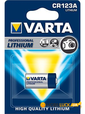 ˳  Varta CR123A ( 6205), 3V,  1