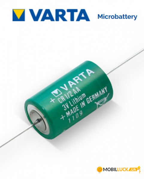   Varta CR 1/2 AA (14250) CNA, 3.0V, LiMnO2,  