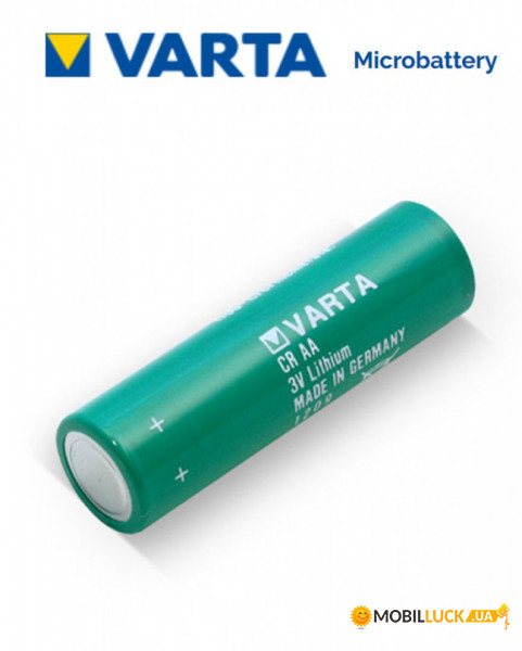 ˳  Varta CR AA (14505), 3.0V, LiMnO2