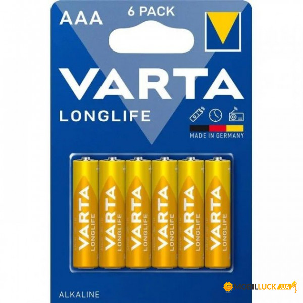   Varta Longlife (4103 101 416), AAA/(L)R03,  6, ͳ