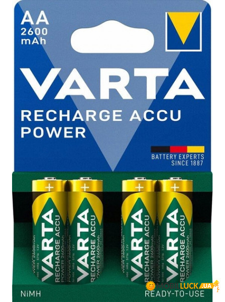  Varta Pro R2U (5716), AA/(HR6), 2600mAh, LSD Ni-MH,  4,   ., China