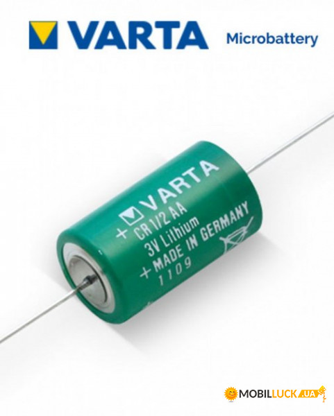   Varta CR 1/2 AA (14250) CNA, 3.0V, LiMnO2,  , Germany