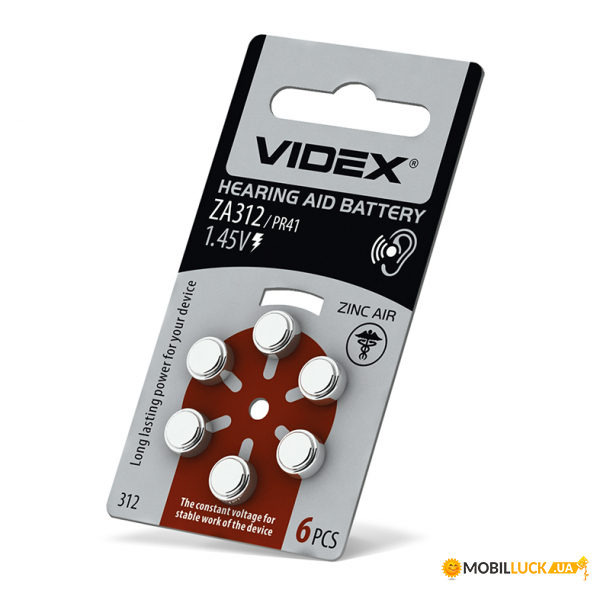    Videx ZA312 (PR41) BLISTER 6 (ZA312 (PR41) B6)