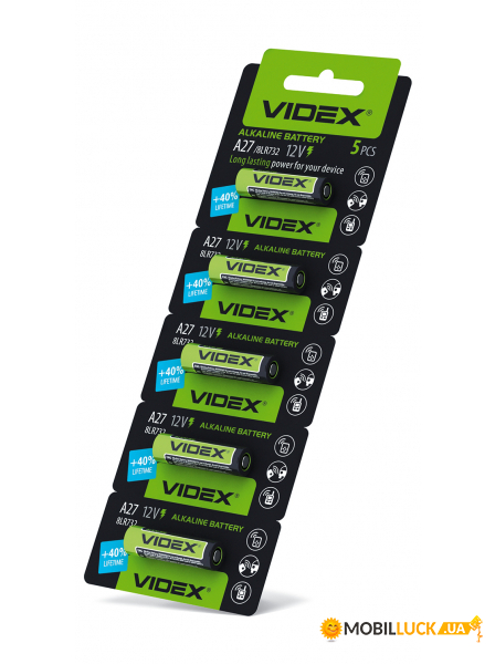   Videx 27 5 BLISTER CARD (27 5pcs BC)