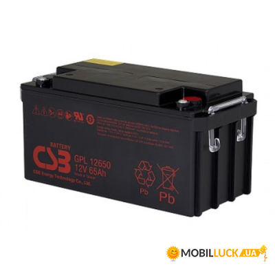    CSB GPL12650 12V 65Ah