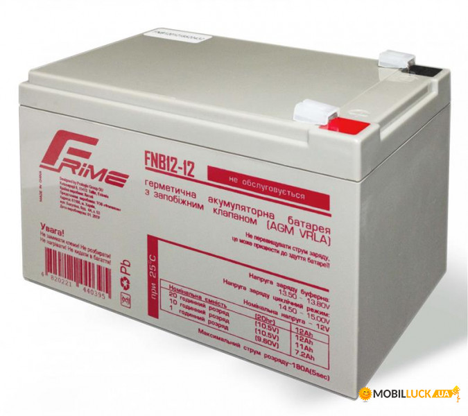   Frime 12V 12AH (FNB12-12) AGM