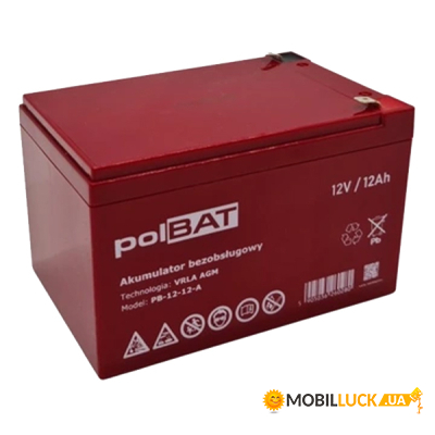    polBAT AGM 12V-12Ah (PB-12-12-A)