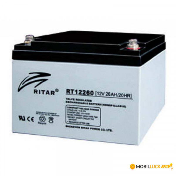   Ritar 12V 26AH (RT12260) AGM