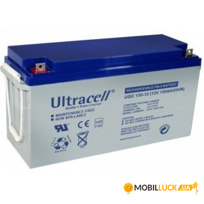    Ultracell 12V-150Ah GEL (UCG150-12)