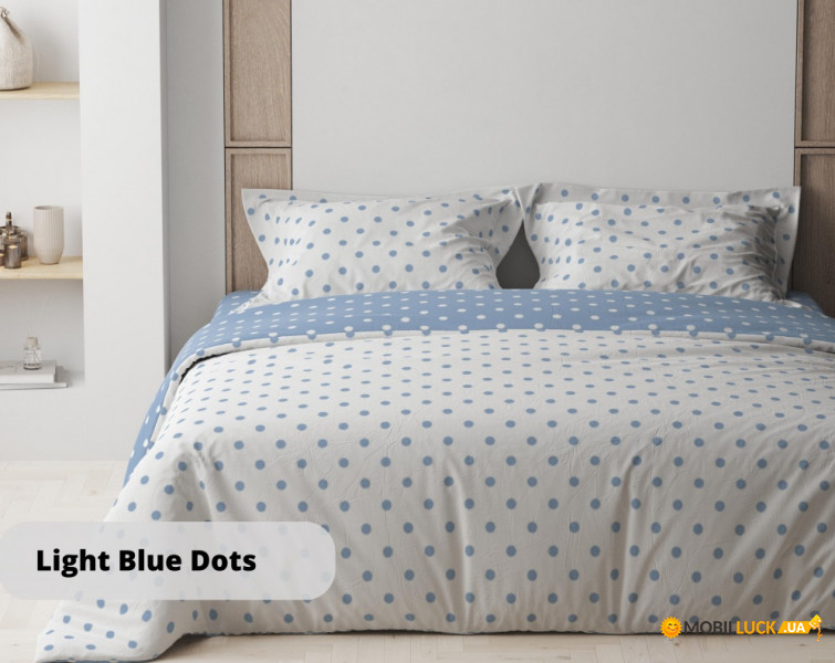     Happy Sleep Light Blue Dots  2-03794-25070 150215 