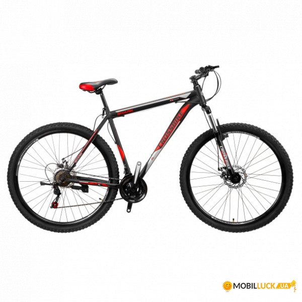  CrossBike 27.5 Shark 2021  17 black-red (27CJPr21-003484)