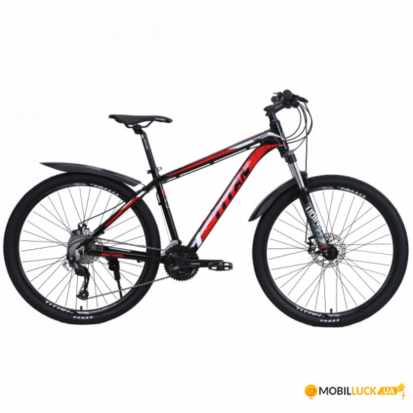  Titan 27.5 Germes 2021 -17 black-red (27TWA21-003593)