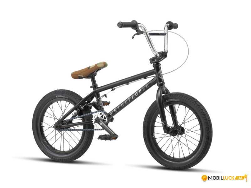  WeThePeople BMX Seed 16 Matt Black