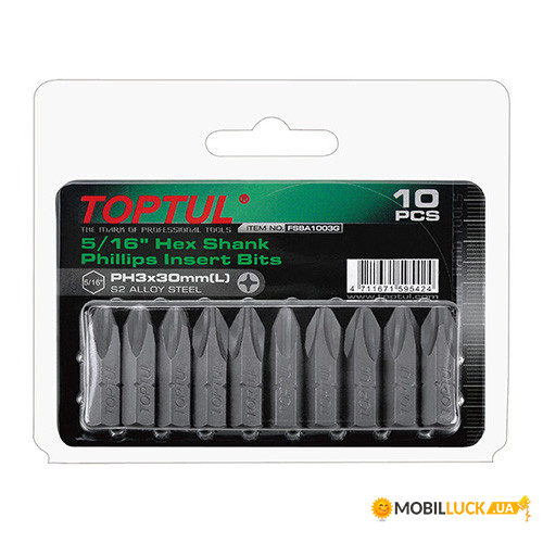    TOPTUL 5/16 L30 PH2 10. FSBA1002G