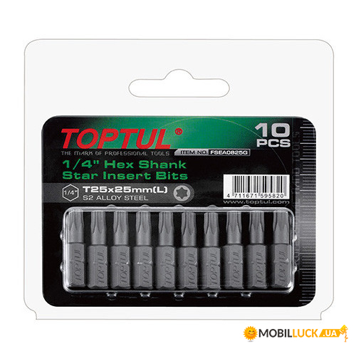    1/4 TOPTUL L25 T40 10. FSEA0840G