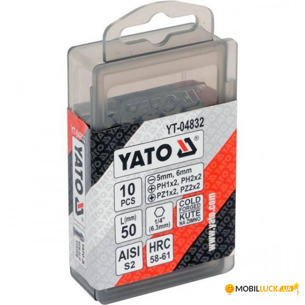    Yato 1/4" 50 10 (YT-04832)