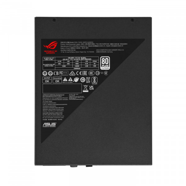   ASUS ROG THOR 1200W 80+ Platinum (ROG-THOR-1200P2-GAMING) 