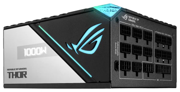   Asus RETAIL ROG-THOR-1000P2 80Plus Platinum Aura OLED (ROG-THOR-1000P2-GAMING)