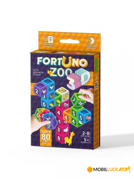    Danko Toys Fortuno ZOO 3D (G-F-3D-02-01)