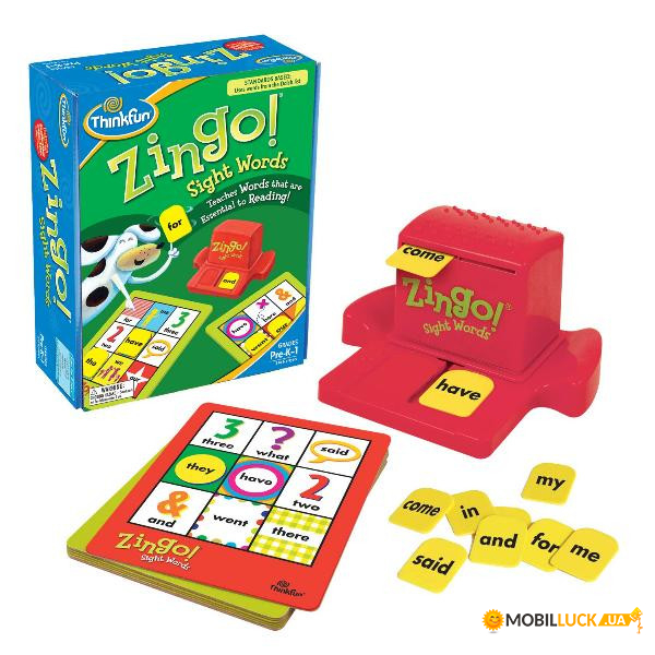    ThinkFun Zingo Sight Words 7704