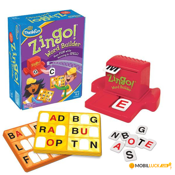    ThinkFun Zingo Word Builder 7706