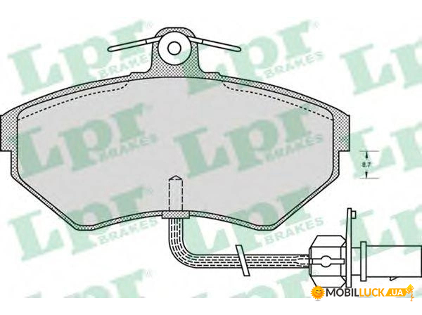   LPR  AUDI A4 VW Passat  (05P979)