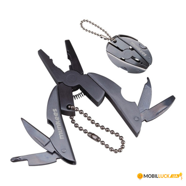 - Munkees 2568 SS Multi Tool Ellipse (1012-2568-ST)