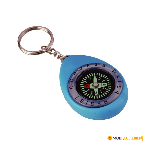 - Munkees 3153 Keychain Compass (1012-3153-BL)