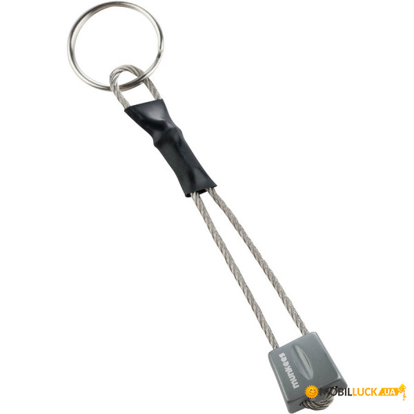 - Munkees 3615 Stopper Keyring Grey (1012-3615-GY)