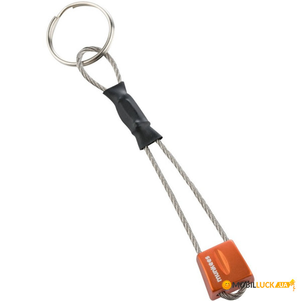 - Munkees 3615 Stopper Keyring Orange (1012-3615-OR)