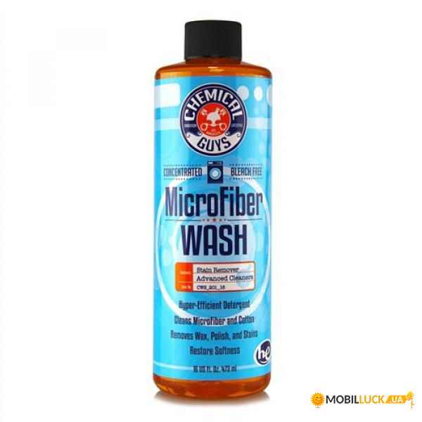      Chemical Guys Microfiber Wash Cleaning Detergent Concentrate 3,78 . (CWS_201_16)