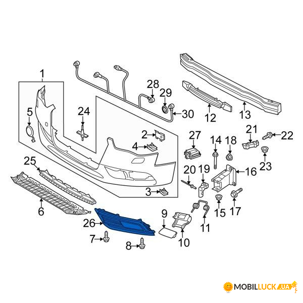    Avtm Audi A4 12-16 (B8)     ( S-LINE)  4 8K0807682