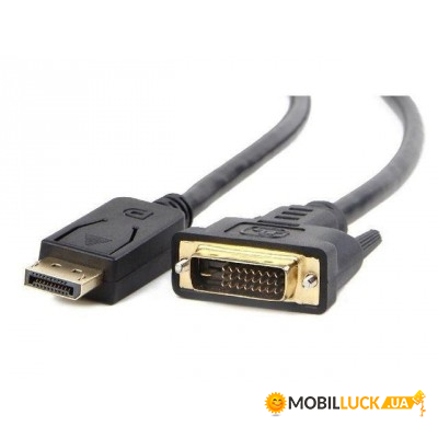  Gembird DisplayPort-DVI 1m Black