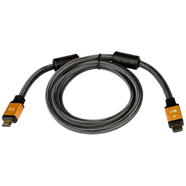  HDMI-HDMI v2.0 LogicPower 1.5m Black/Gold (LP5779)