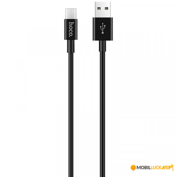  MicroUSB Hoco X23 Skilled 1m Black