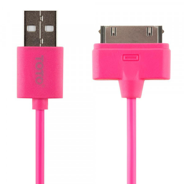  TOTO TKG-15 High speed USB cable iPhone4 0,9m Pink #I/S