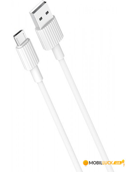  XO microUSB NB156 2.4A/1m White