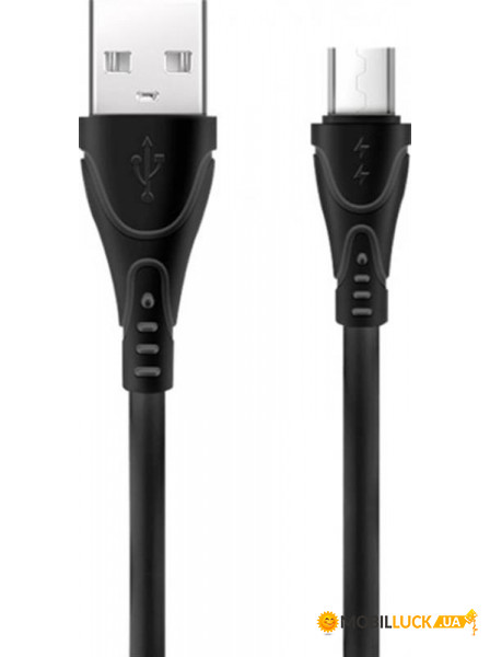  XoKo SC-112m USB-MicroUSB, 1  Black (XK-SC-112m-BK)