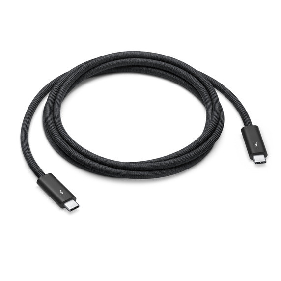  Thunderbolt Apple Thunderbolt 4 Pro Cable 1.8  Black (MN713)